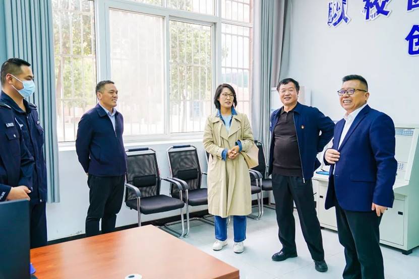 洛阳市平安建设考评组对洛科2021年度平安建设工作进行实地考评 洛阳市平安建设考评组对洛科2021年度平安建设工作进行实地考评